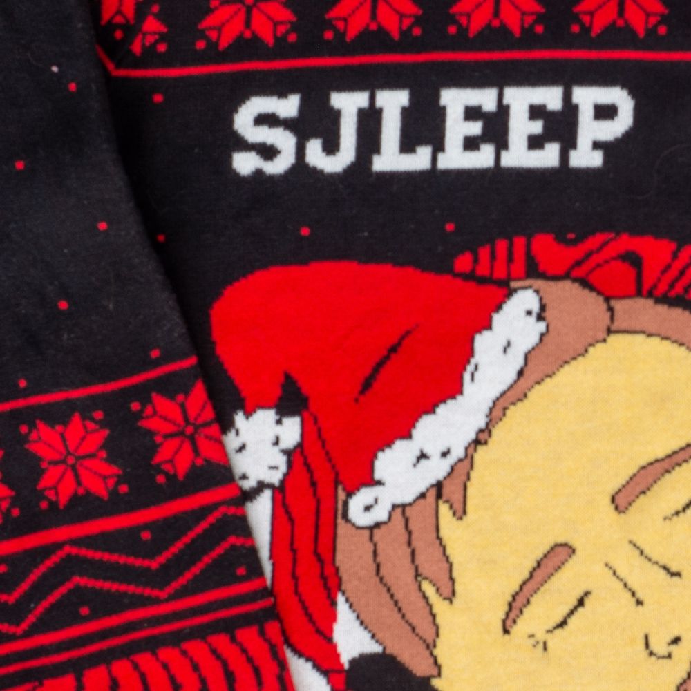 PewDiePie Sjleep Sjleep Ugly Christmas Sweater