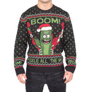 Rick and Morty Boom! PickleRick Ugly Christmas Sweater