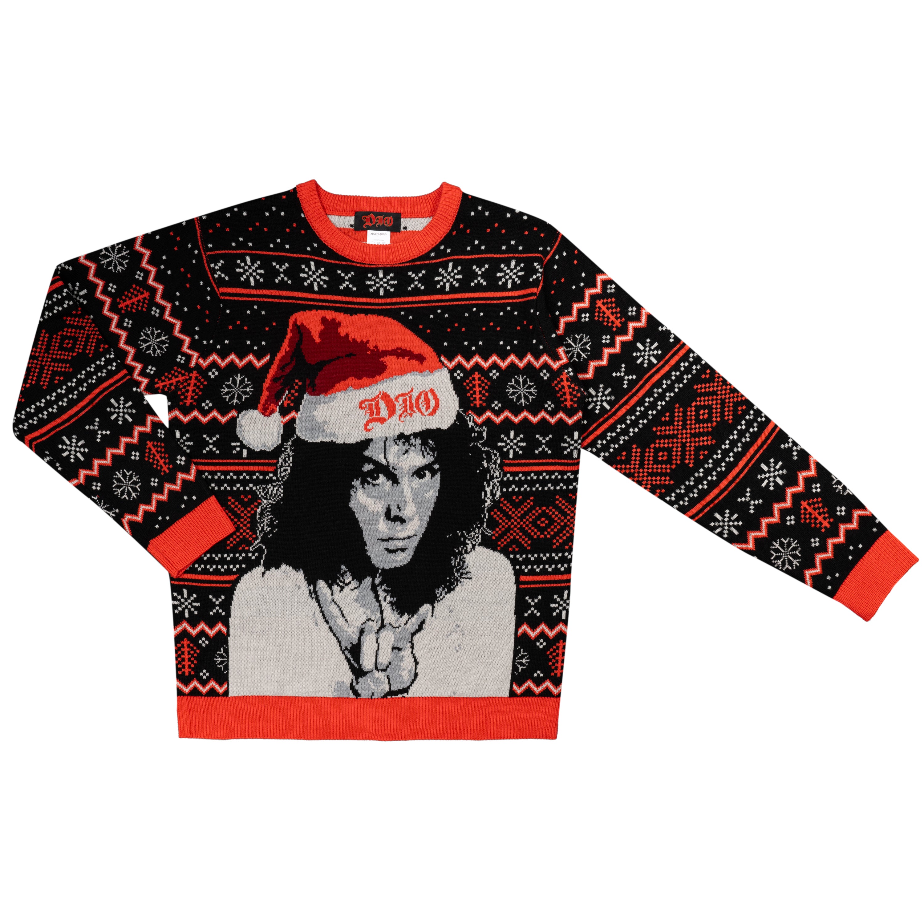 Dio 2023 Rock The Halls Ugly Christmas Sweater
