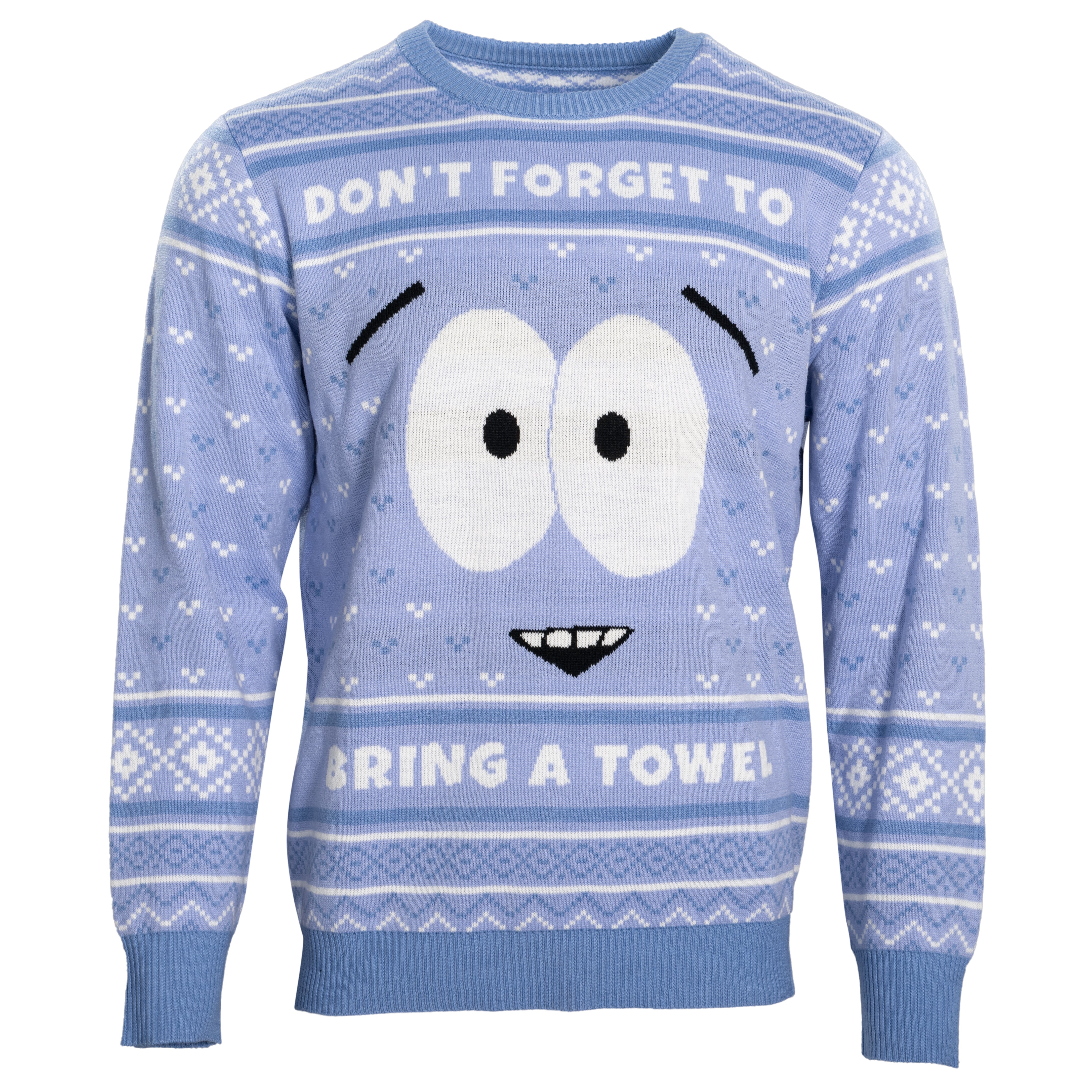 Southpark Towelie Bring A Towel Ugly Christmas Sweater