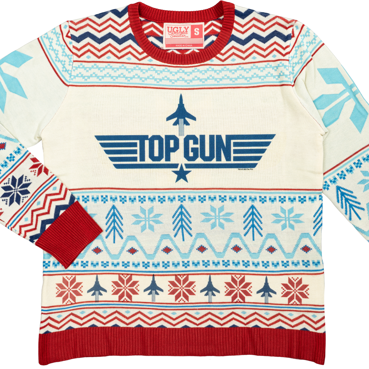 Top Gun Logo Christmas Sweater