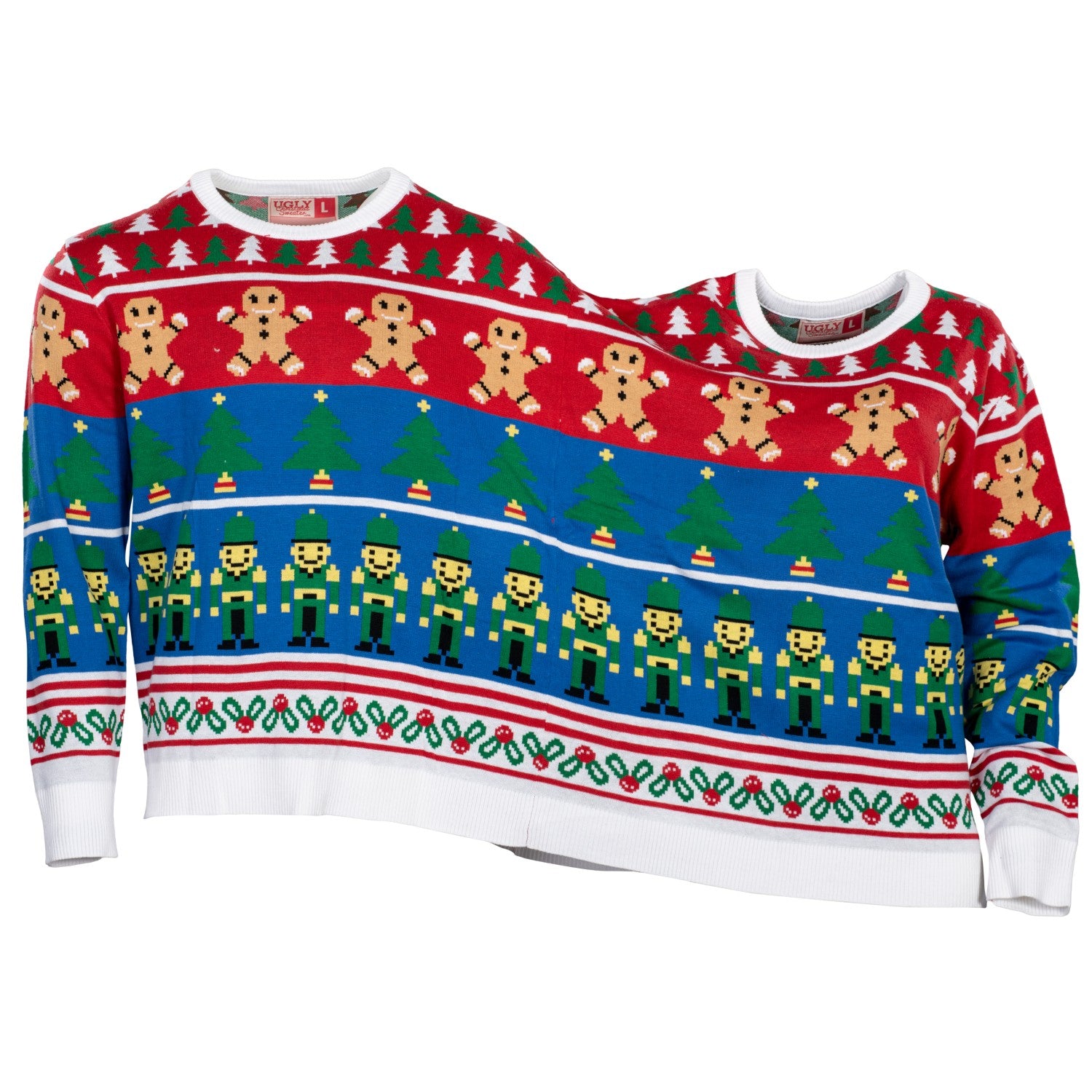 Two Person Ugly Christmas Costume Sweater