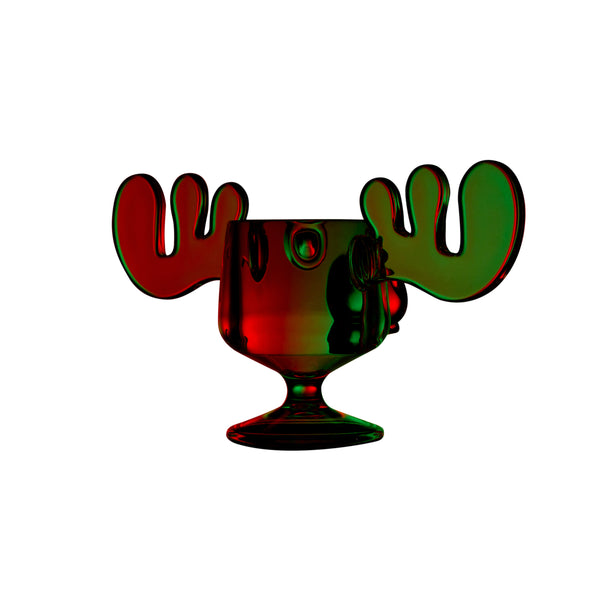 Vacation Movie Moose Mug Acrylic Christmas Clear Eggnog Mug