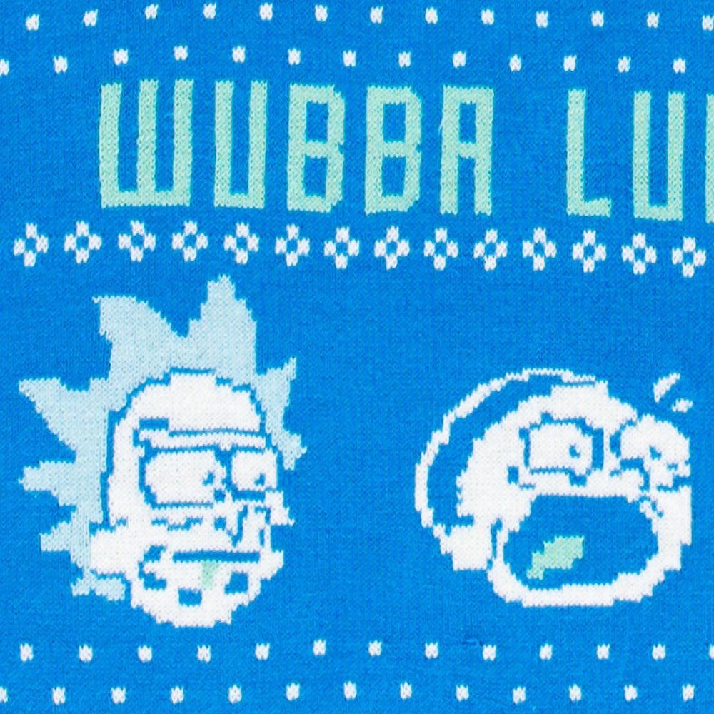 Wubba Lubba Dub Dub - Rick and Morty Ugly Christmas Sweater_2