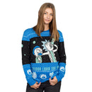 Women's Wubba Lubba Dub Dub - Rick and Morty Ugly Christmas Sweater