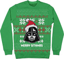 Star Wars Merry Sithmas Darth Vader Green Ugly Christmas Sweatshirt