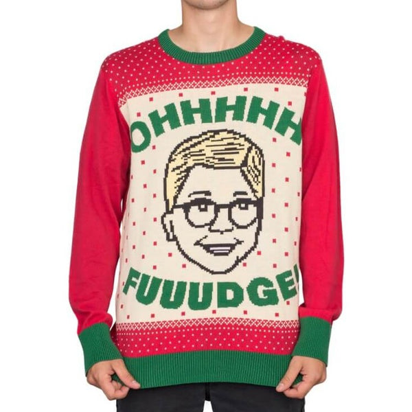 A Christmas Story OHHHH FUUUDGE! Ralphie Ugly Sweater