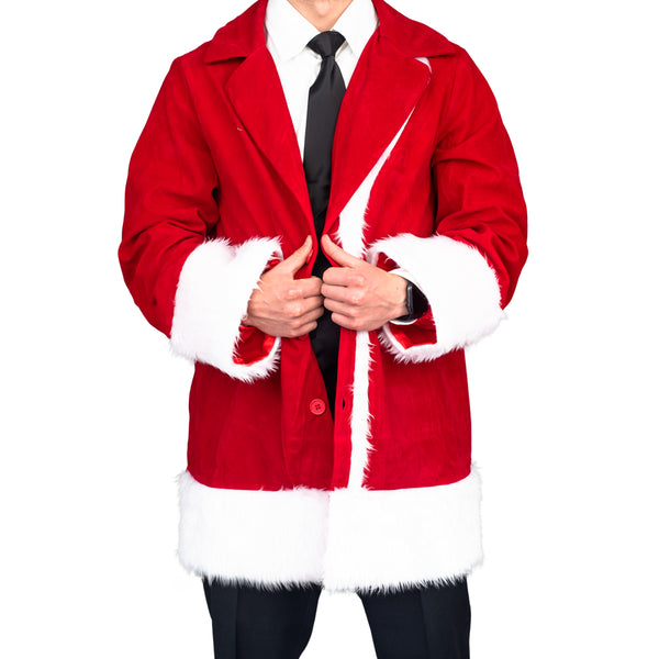 Clark Griswold Halloween Costume Santa Claus Christmas Suit and Hat