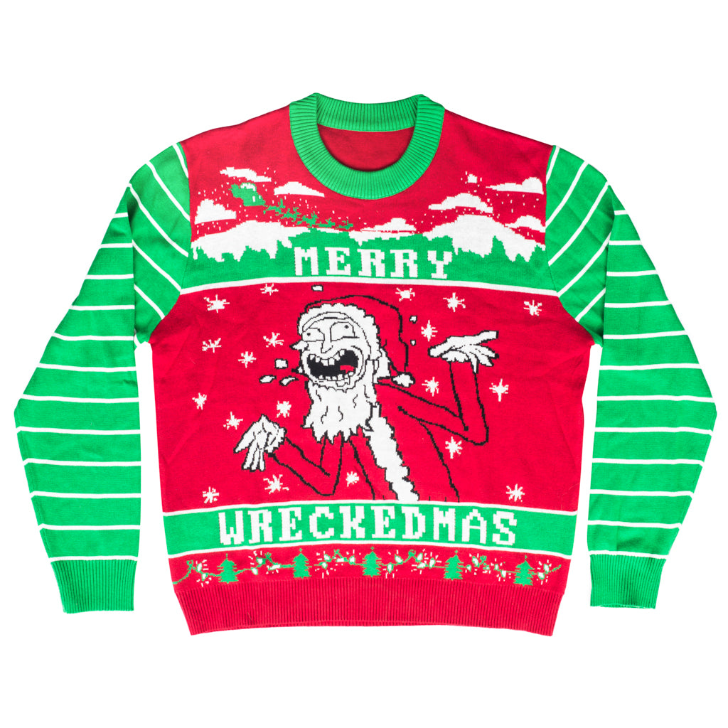 Rick & Morty Merry Wreckedmas Sweater