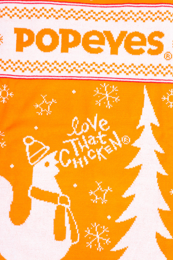 Popeyes® Ugly Christmas Sweater 3.0