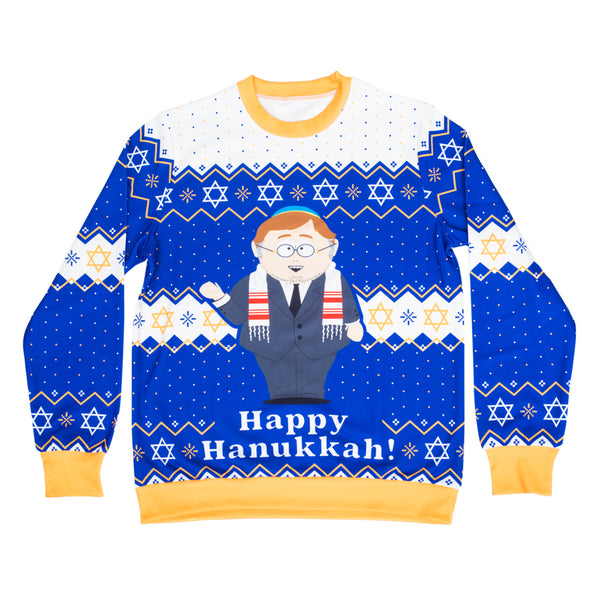 South Park Cartman Happy Hanukkah Ugly Sweater