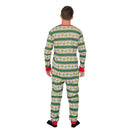 Grinch Family Faces Christmas Pajama Union Suit 3
