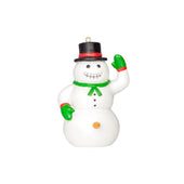 Happy Snowman Christmas Tree Ornament Decoration 2