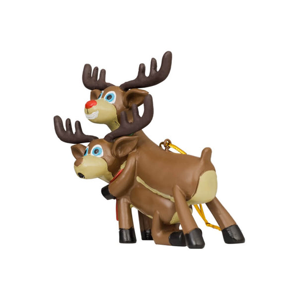 Humping Reindeer’s Christmas Tree Ornament Decoration 1