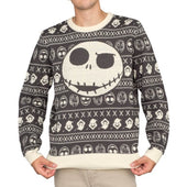 Jack Sally The Nightmare Before Christmas Ugly Sweater 3