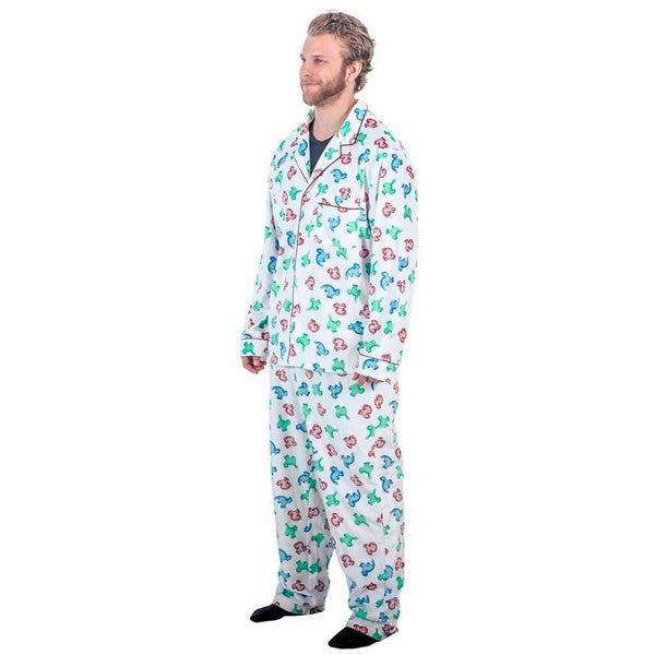 Mens National Lampoon's Christmas Vacation Pajama Set Side B