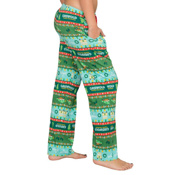 National Lampoon's Griswold Family Christmas Vacation Fair isle Lounge Pants 14