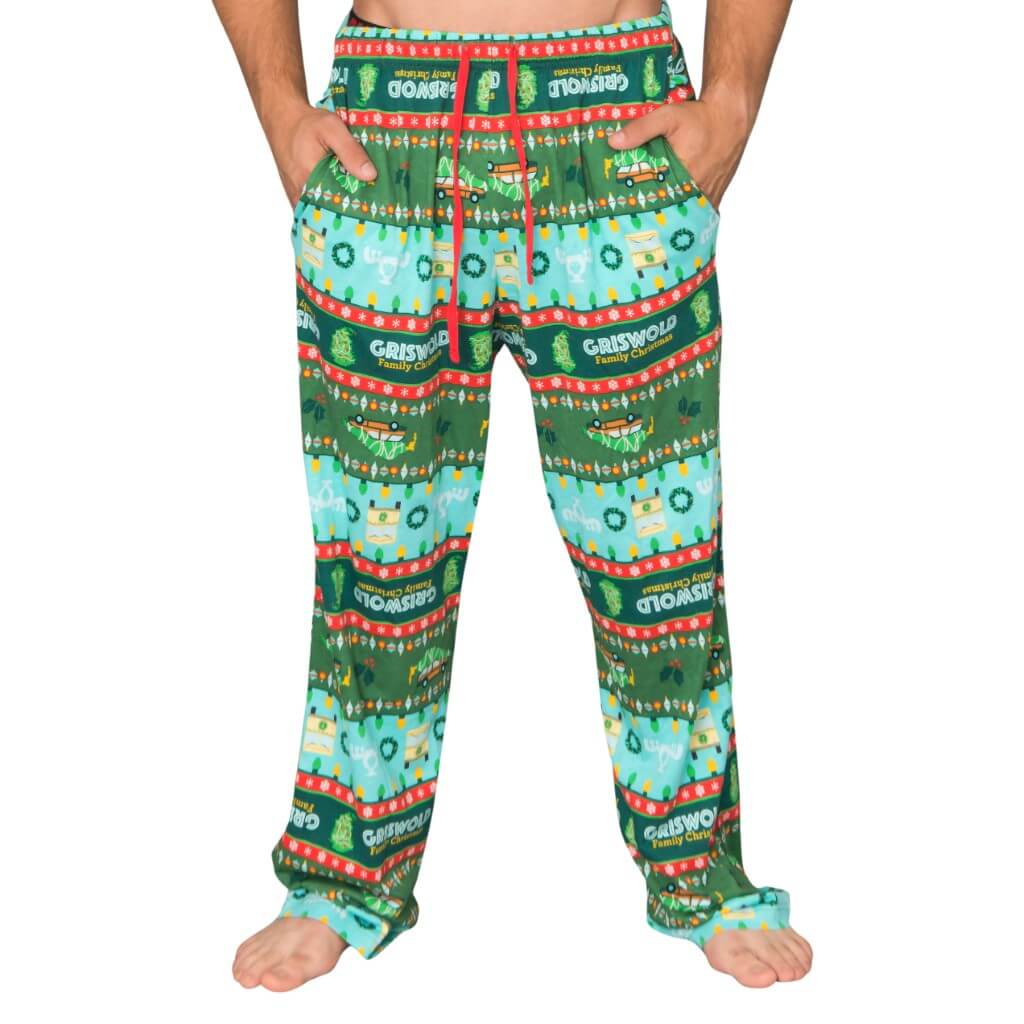 National Lampoon's Griswold Family Christmas Vacation Fair isle Lounge Pants 5