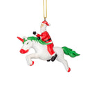 Santa Unicorn Christmas Tree Ornament Decoration 2