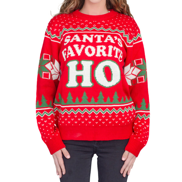 Costume Agent HO Ugly Christmas Sweater - Red - S