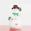 Naughty Happy Snowman Animated Christmas Plush Toy Stuffed Animal