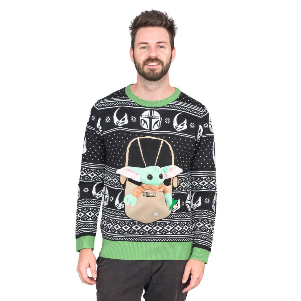 UCLA Bruins Baby Yoda Star Wars American Ugly Christmas Sweater Pattern  Hawaiian Shirt
