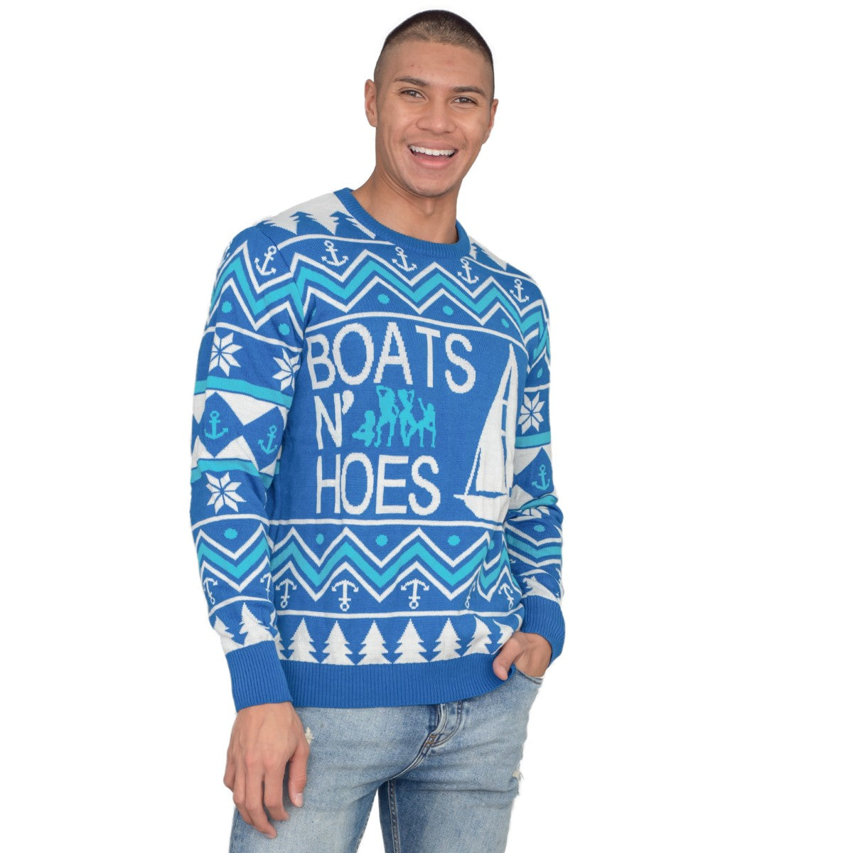 Step Brothers Boats N Hoes Ugly Sweater 3
