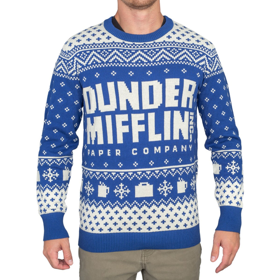 Shop The Office Dunder Mifflin Ugly Christmas Sweater