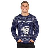 The Sandlot You’re Killing Me Smalls Navy Ugly Christmas Sweater 4