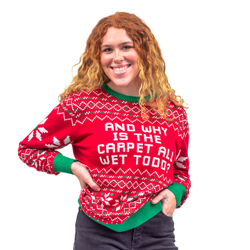 Unisex Women's Knitted Ugly Christmas Sweater