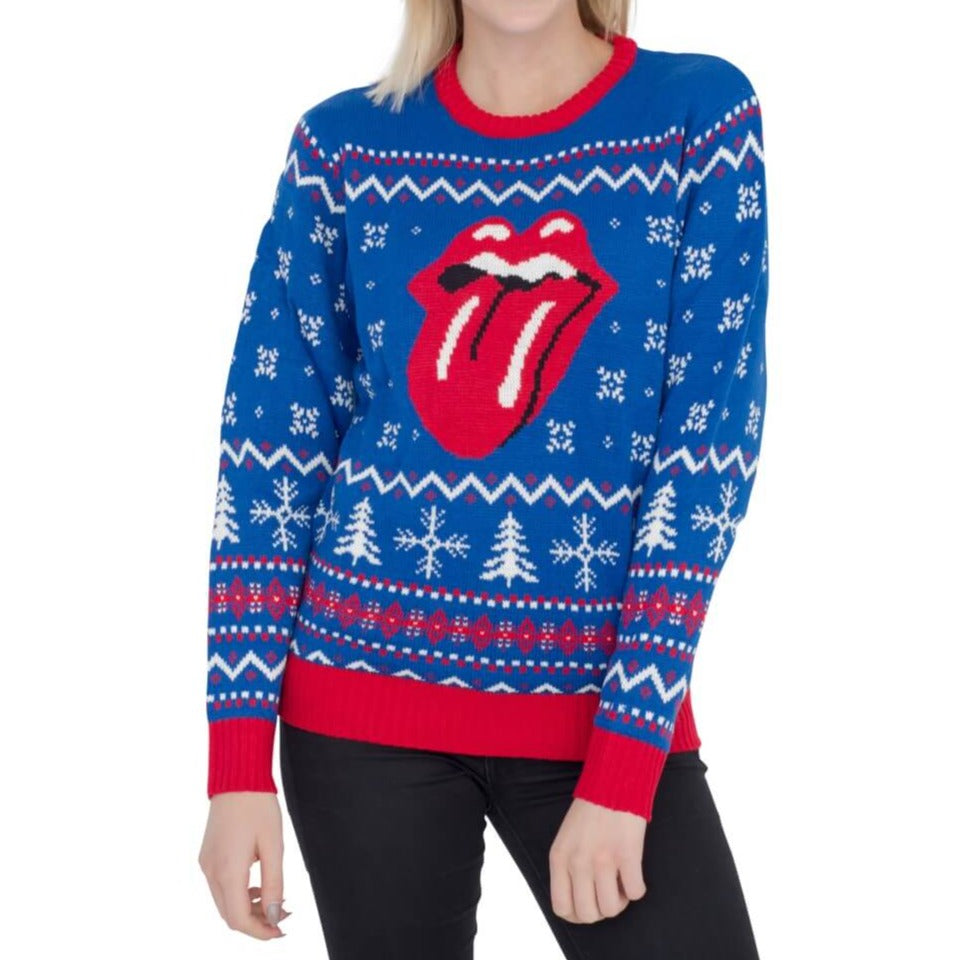 Women’s Rolling Stones Ugly Christmas Sweater