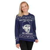 Women’s The Sandlot You’re Killing Me Smalls Navy Ugly Christmas Sweater 4