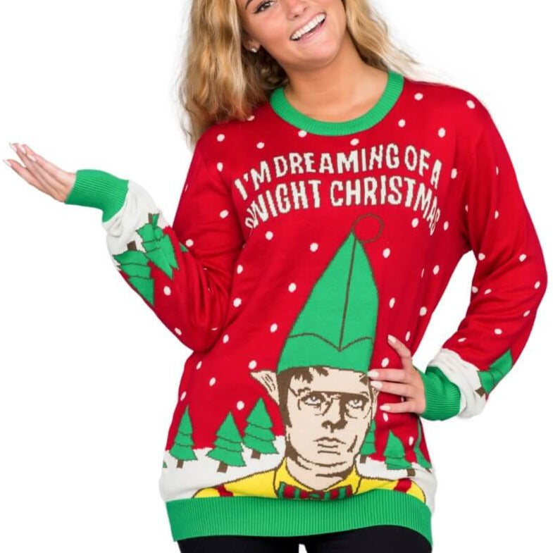 Women's I’m Dreaming of a Dwight Christmas Ugly Sweater 3