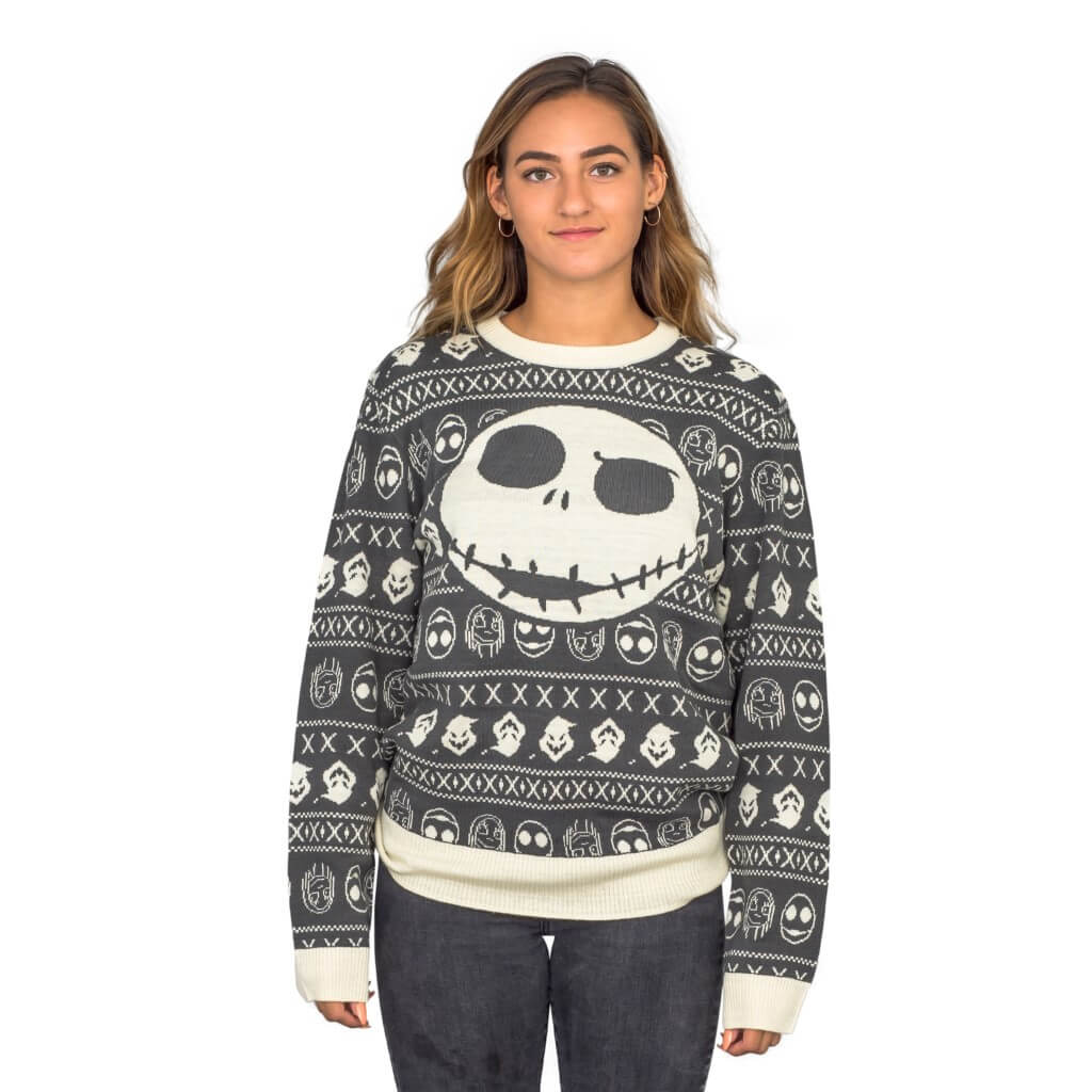 Women's Jack Sally The Nightmare Before Christmas Ugly Sweater 2