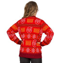 Women's Jack in the Box Santa Claus 3D Ugly Christmas Sweater 4