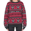Womens Merry Krampus Adult Ugly Christmas Sweater-4