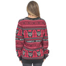 Womens Merry Krampus Adult Ugly Christmas Sweater-6