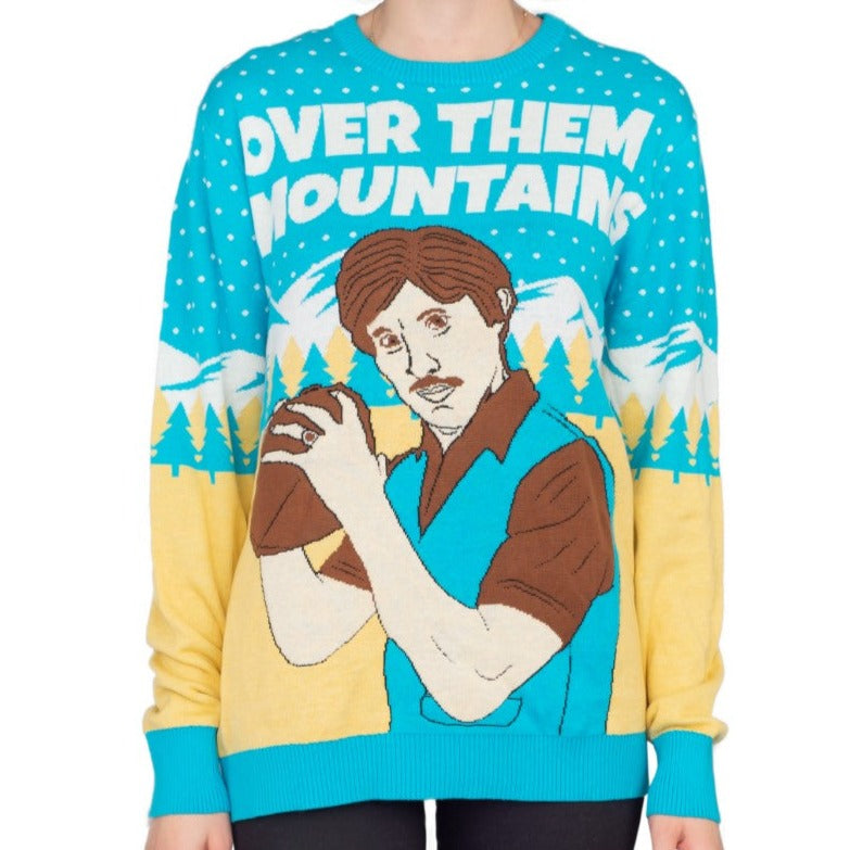Women's Napolian Dynamite Uncle Rico Ugly Sweater 1