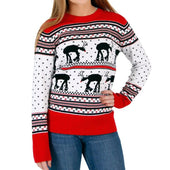 AT-AT Reindeer Ugly Christmas Sweater-tvso