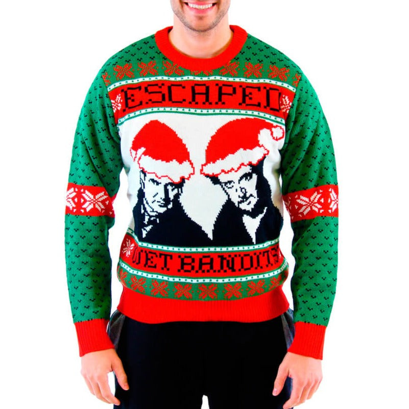 Home Alone Wet Bandits Ugly Christmas Sweater