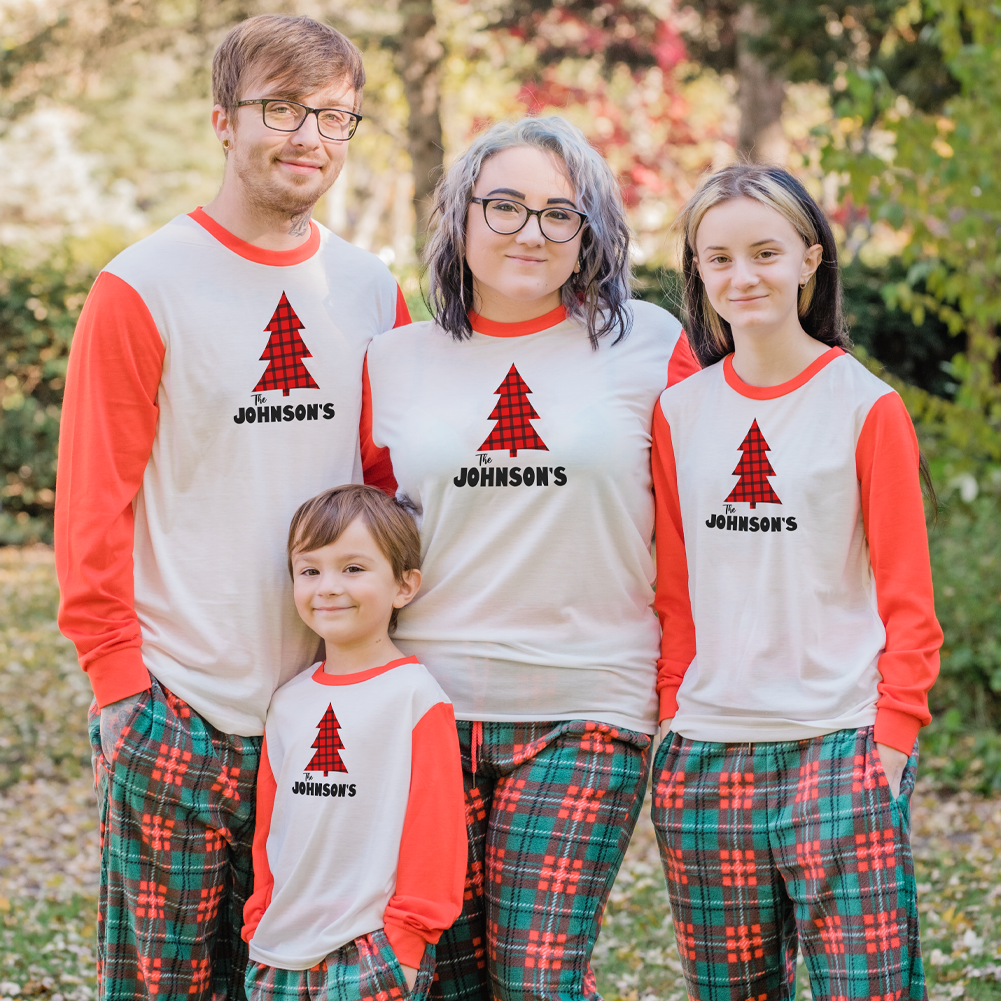 Custom Adult Family Tree Pajamas
