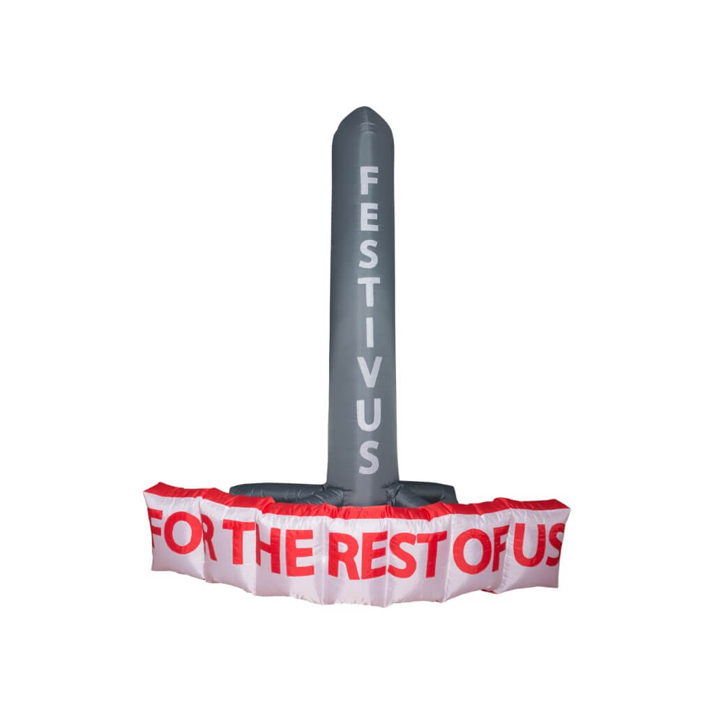 Festivus For The Rest Of Us 8 Feet Lawn Inflatable Decoration (inflatable Size: 8ft)