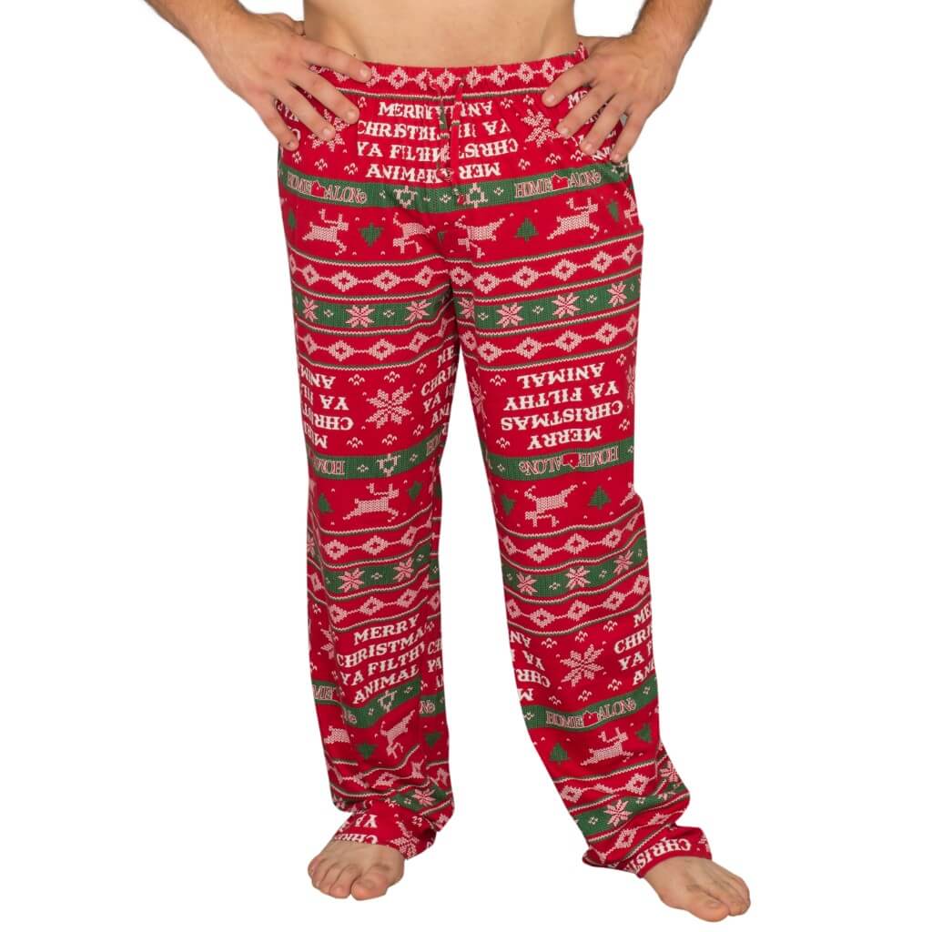 Home Alone Merry Christmas Ya Filthy Animal Lounge Pants (size: L)
