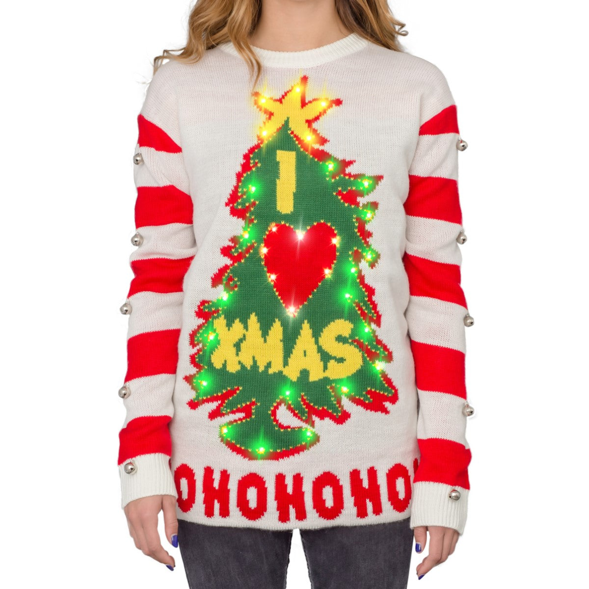 Star Ugly Christmas Sweater