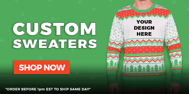 designer christmas sweater